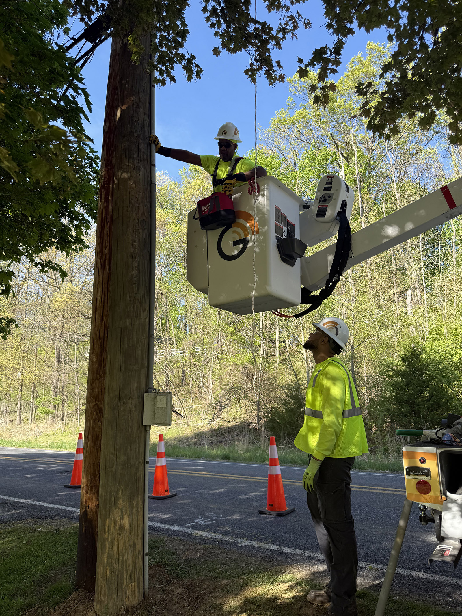 Pole Line Adjustments